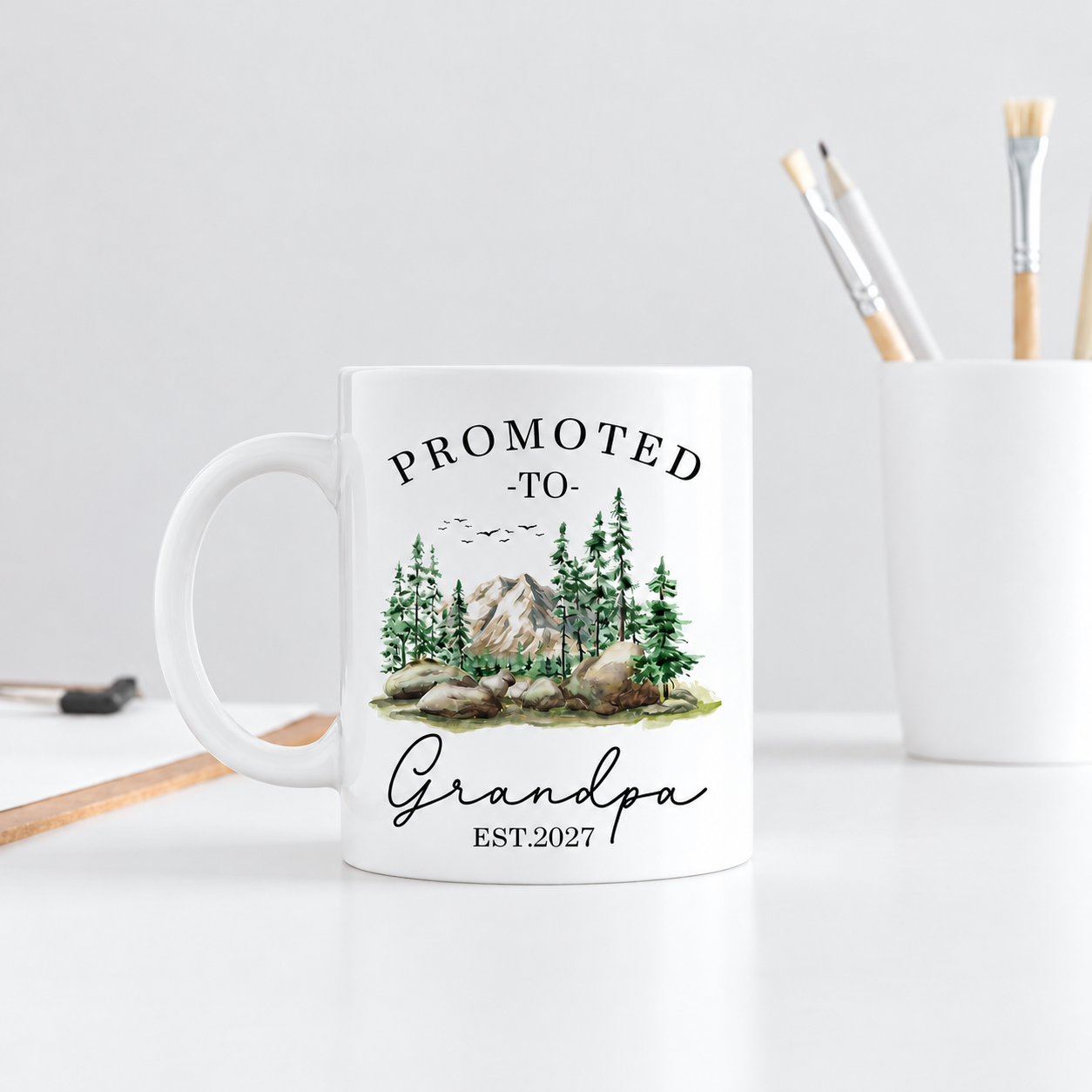 Grandparent Gift Mug Set For Christmas