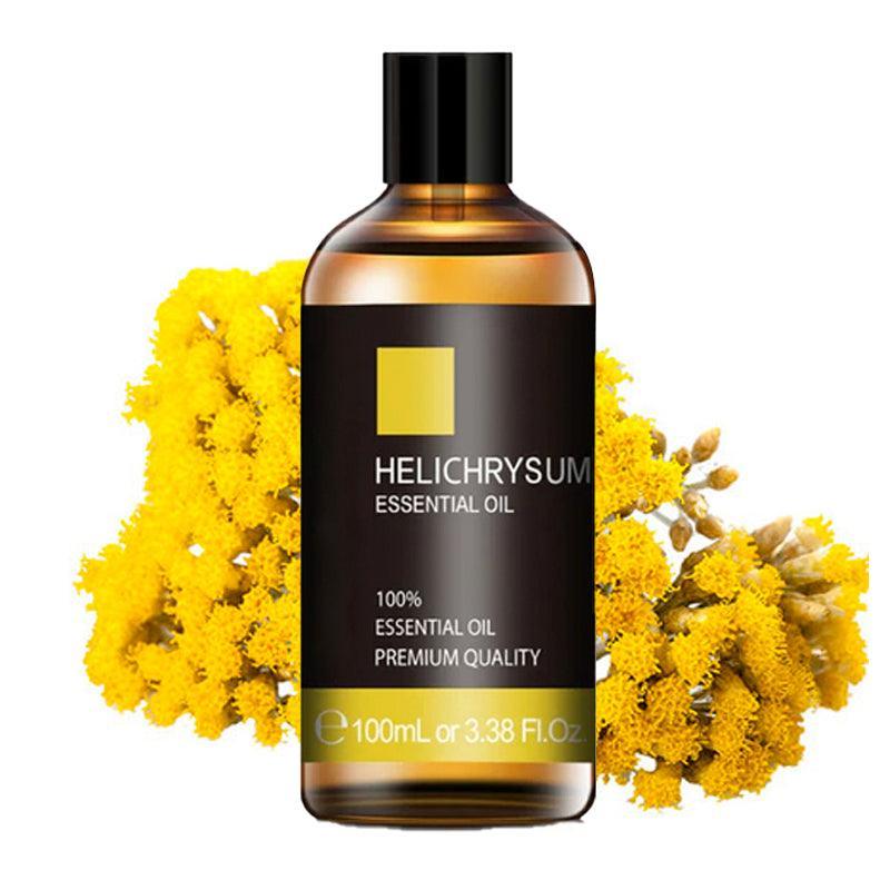 Helichrysum Essential Oil 100ml Natural Plant Extract With Dropper-Humiii