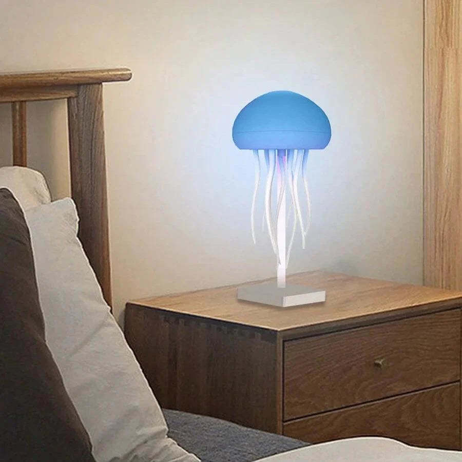 Jellyfish Design LED Lamp – Soothing Ambient Light for Any Room-Humiii