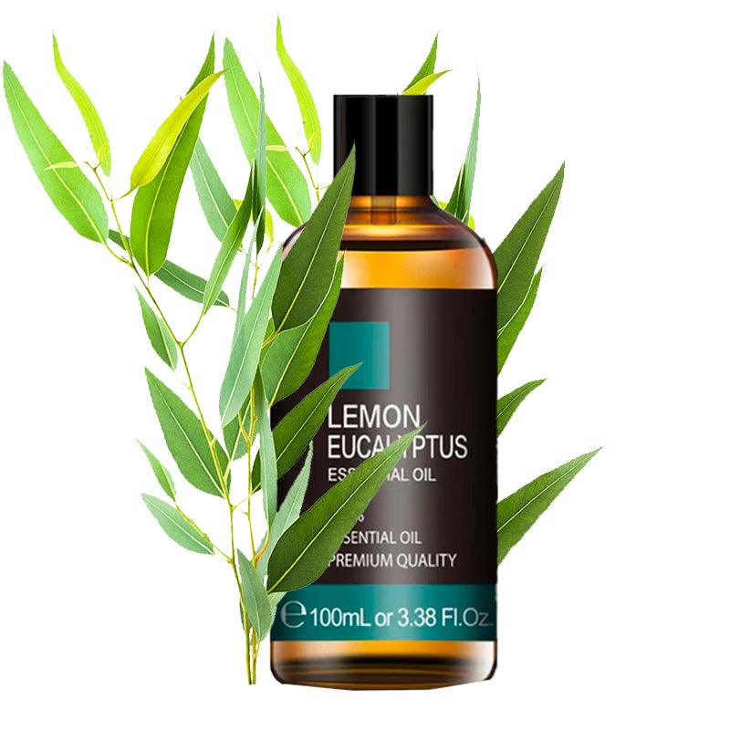 Lemon Eucalyptus Oil 100ml Natural Plant Extract With Dropper-Humiii