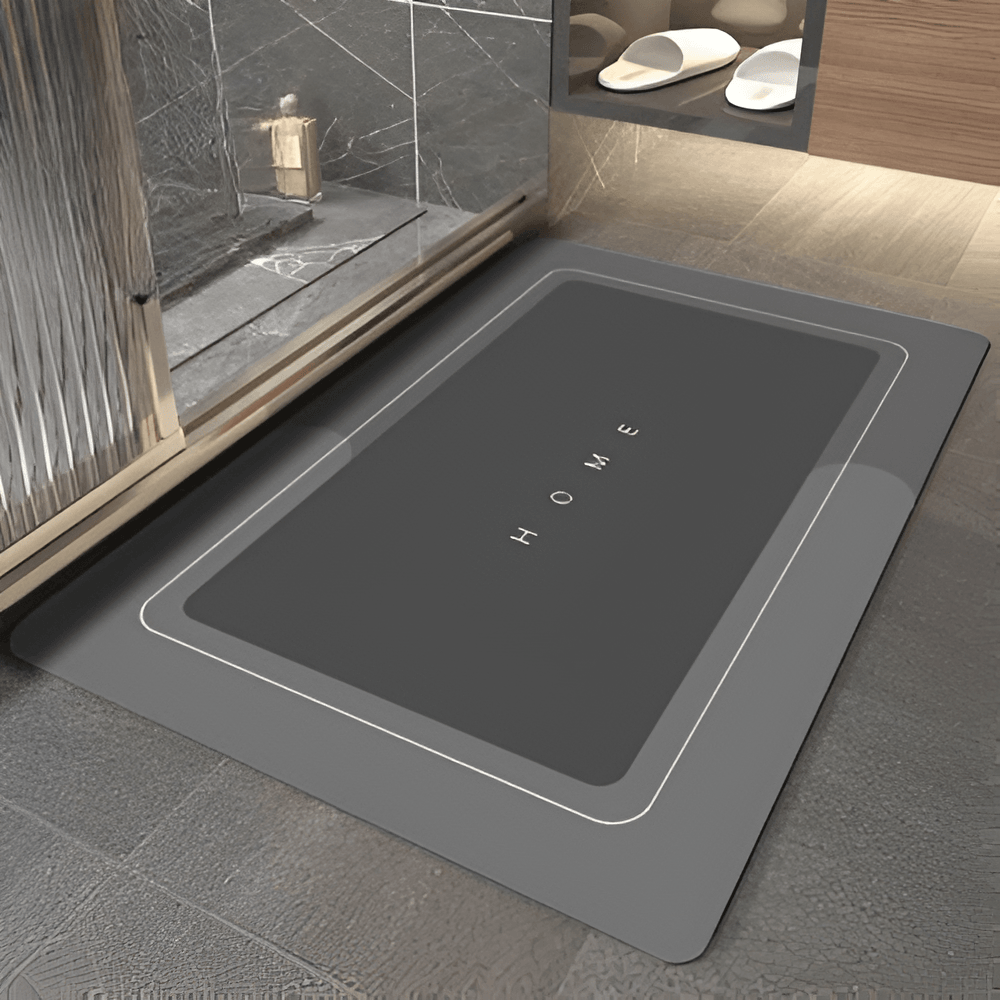Smart Welcome Mat With Moisture Absorption And Slip Resistance-Humiii