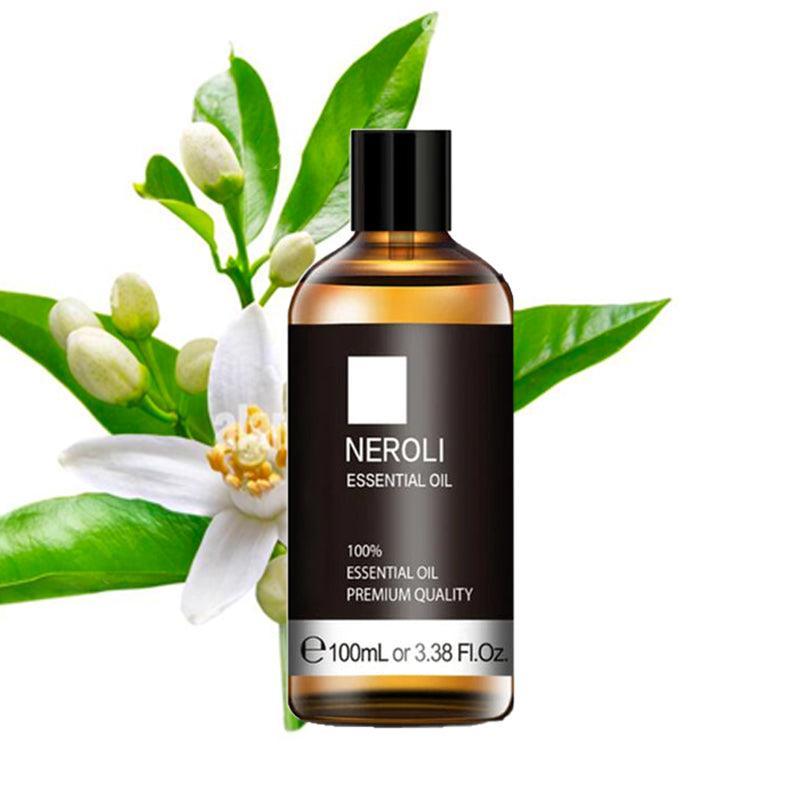 Neroli Essential Oil 100ml Natural Floral Extract With Dropper-Humiii