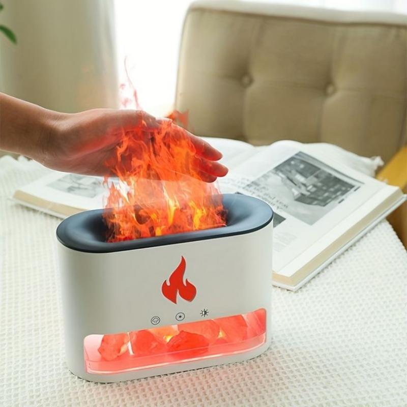TranquilGlow Flame Effect Diffuser-Humiii