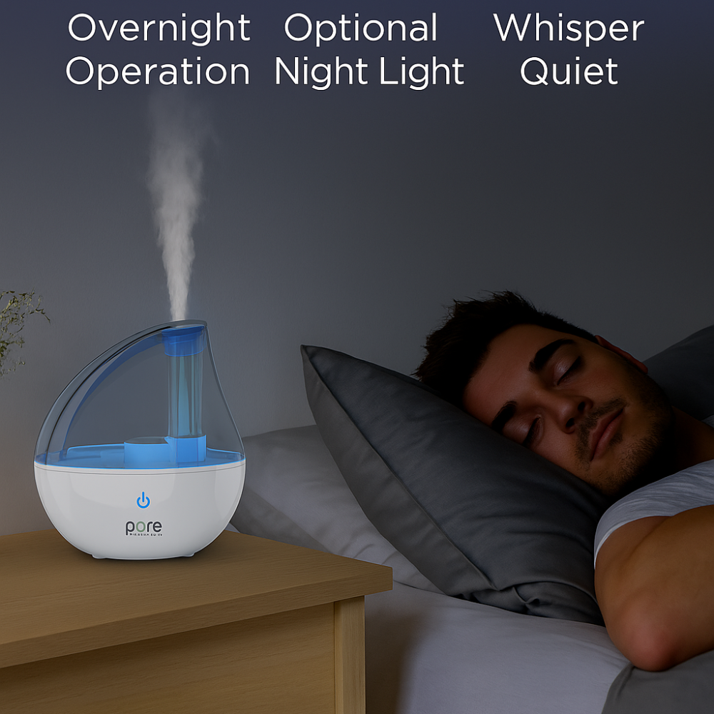 Ultrasonic Cool Mist Humidifier-Humiii