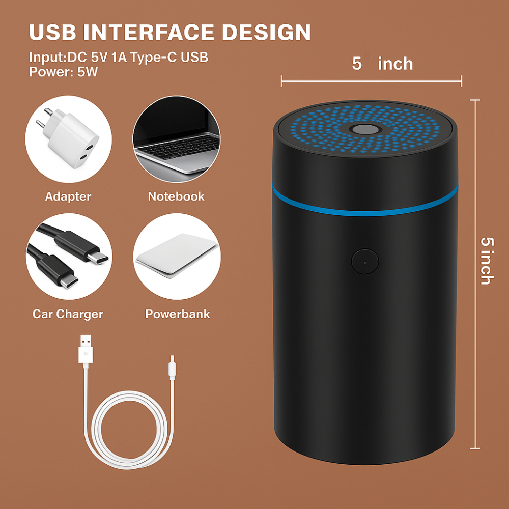 Travel Size USB Humidifier-Humiii