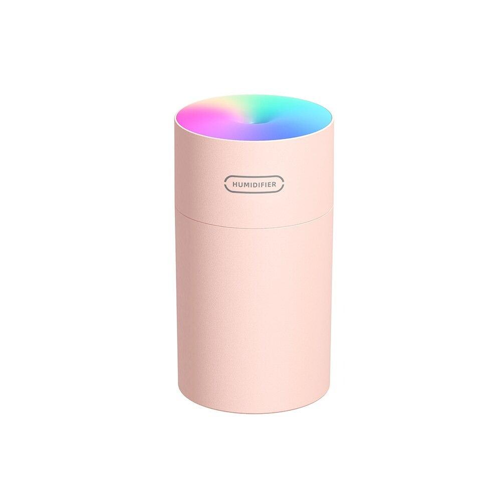 LED Lights Ultrasonic Air Humidifier With Mist And USB Port-Humiii