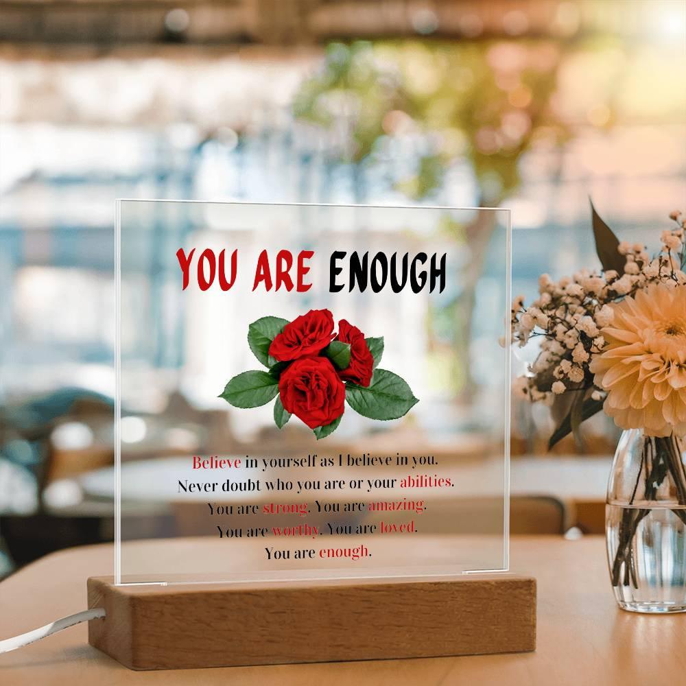 LED Acrylic Message Plaque-Humiii