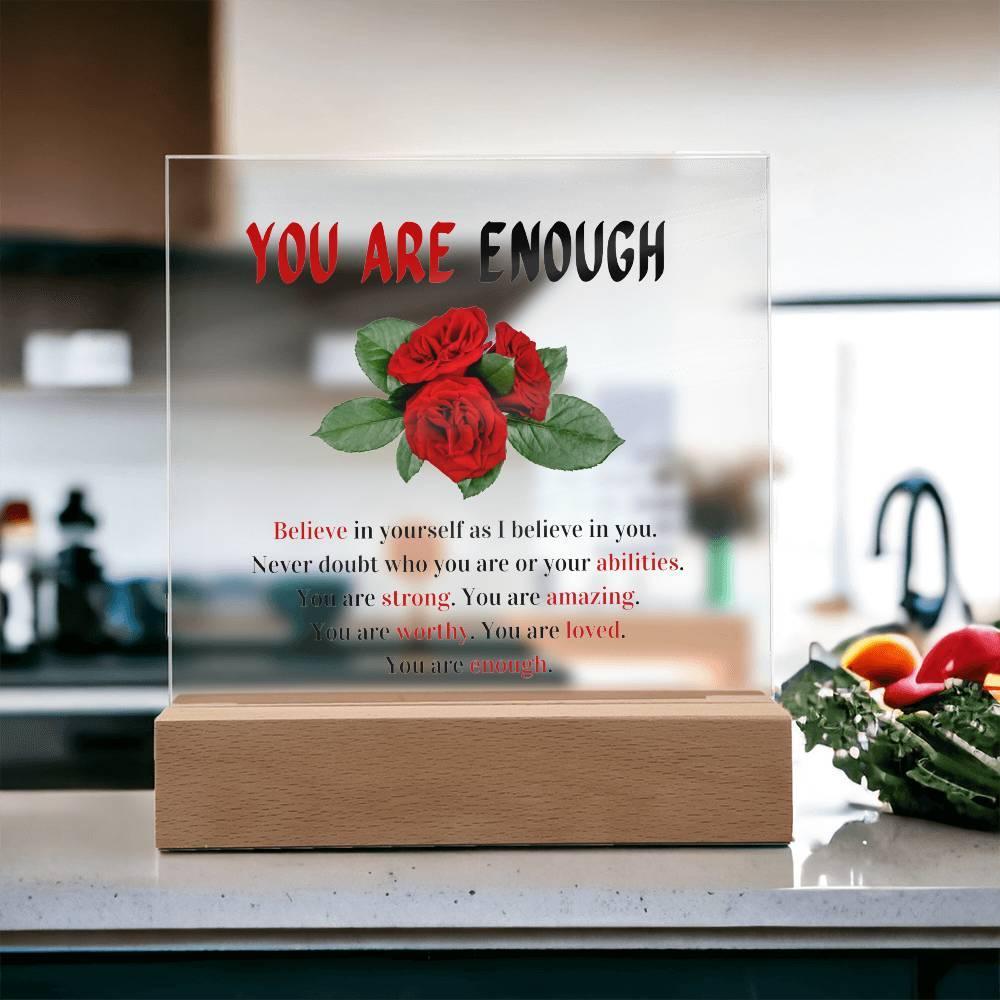 LED Acrylic Message Plaque-Humiii