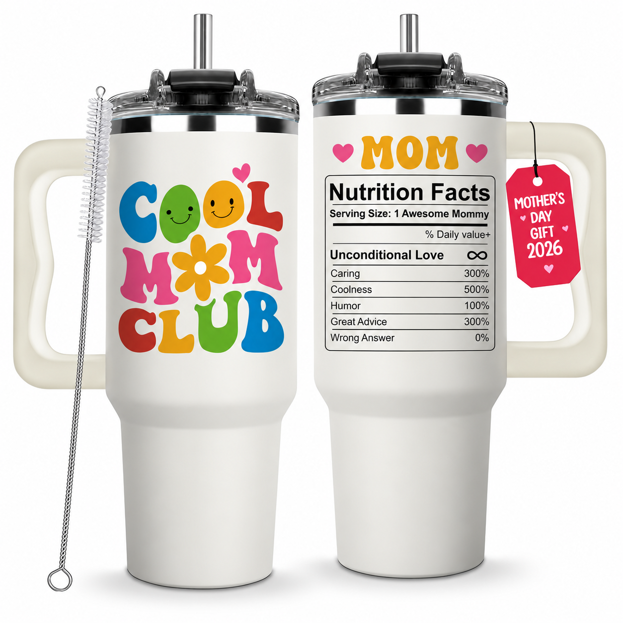 40 Oz Birthday Gift Tumbler For Women