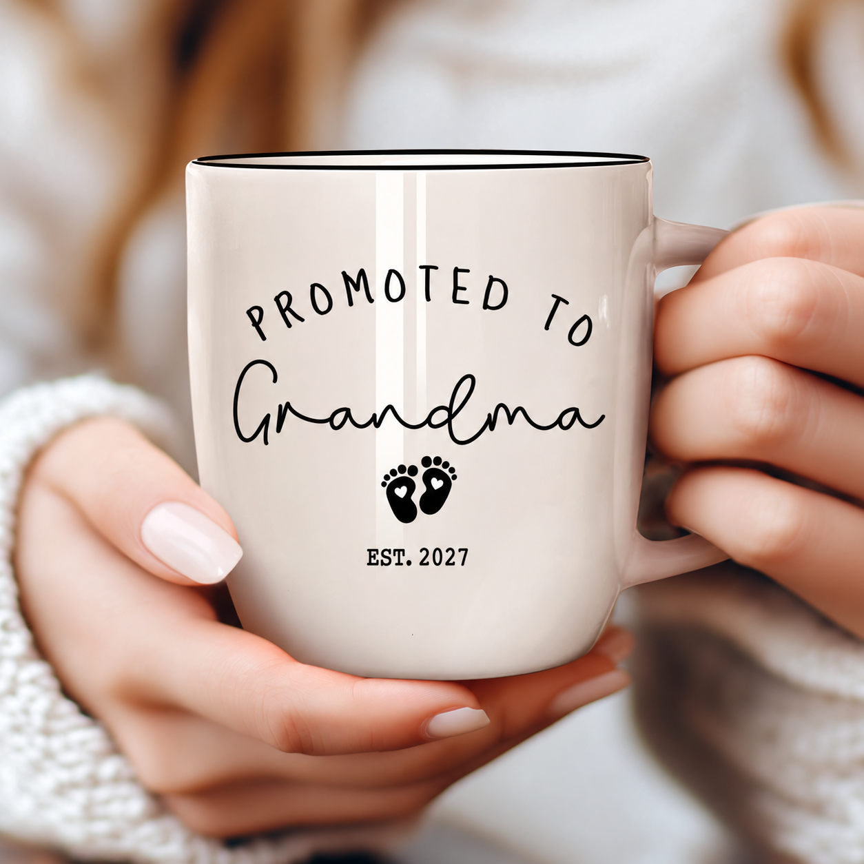 13oz Ceramic Mug Set For Grandparent