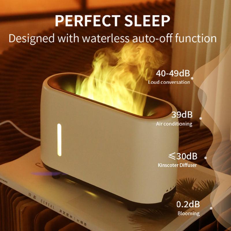 Flame Air Electric Aroma Diffuser – Quiet and Efficient Humidifier-Humiii