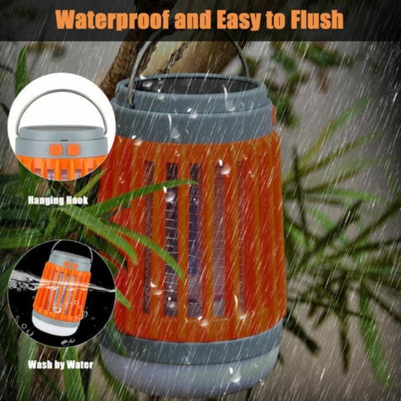 Solar Anti Mosquito Light Outdoor Zapper USB Rechargeable-Humiii
