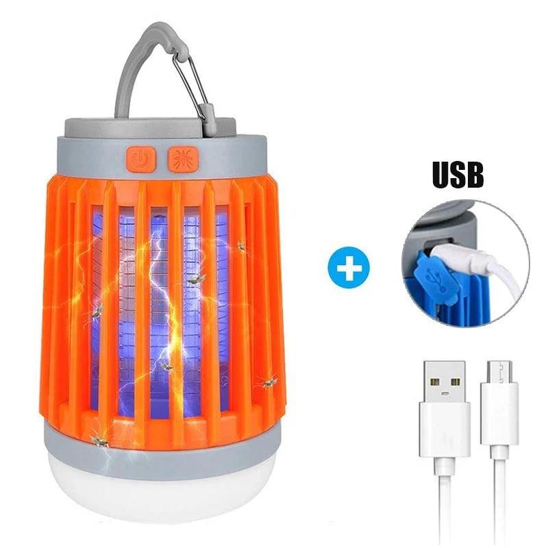 Solar Anti Mosquito Light Outdoor Zapper USB Rechargeable-Humiii