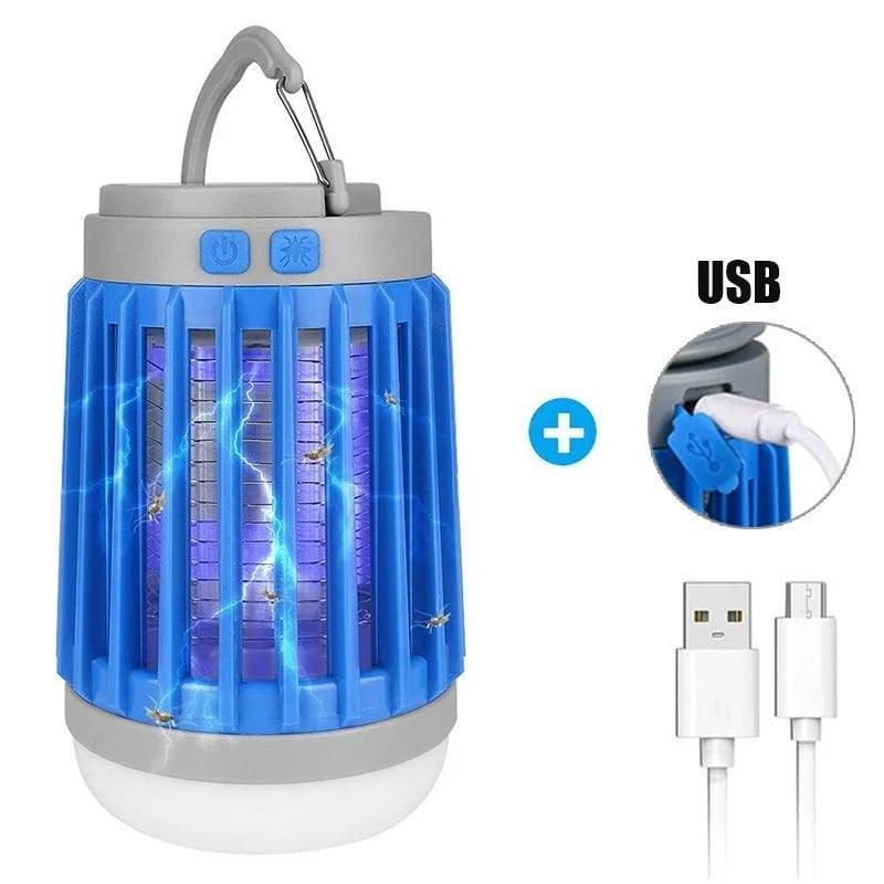 Solar Anti Mosquito Light Outdoor Zapper USB Rechargeable-Humiii