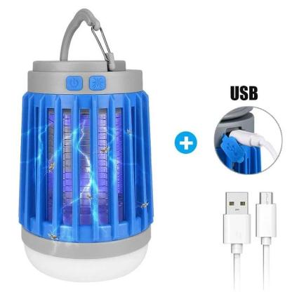 Solar Anti Mosquito Light Outdoor Zapper USB Rechargeable-Humiii