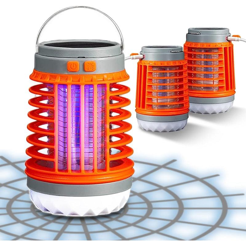 Solar Anti Mosquito Light Outdoor Zapper USB Rechargeable-Humiii