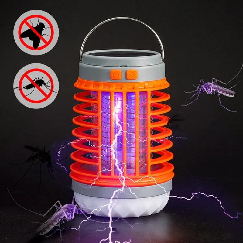 Solar Anti Mosquito Light Outdoor Zapper USB Rechargeable-Humiii