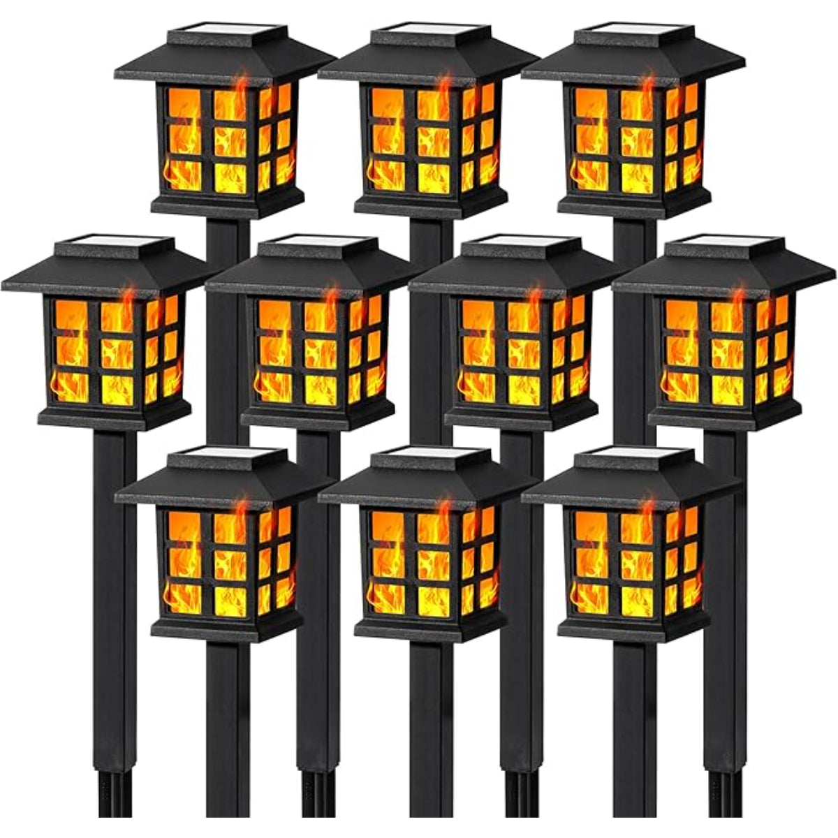 LED Solar Garden Outdoor Lights For Landscaping-Humiii