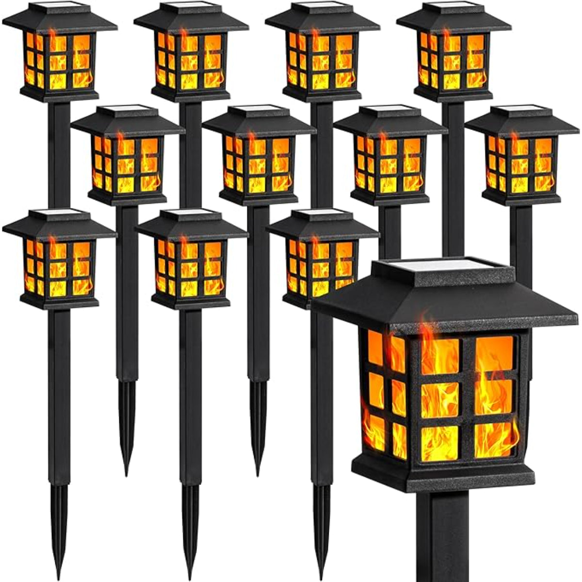 LED Solar Garden Outdoor Lights For Landscaping-Humiii