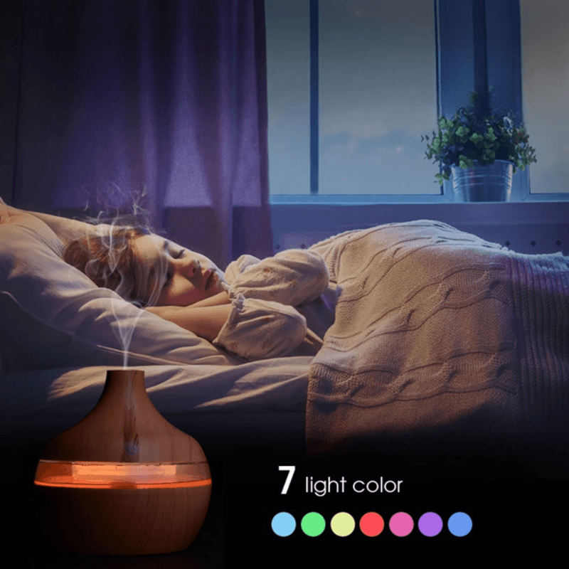 Ultrasonic Wood Grain Humidifier-Humiii