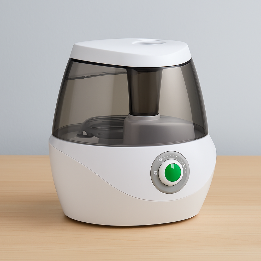 Compact Cool Mist Humidifier For Small Rooms And Filterless Design-Humiii