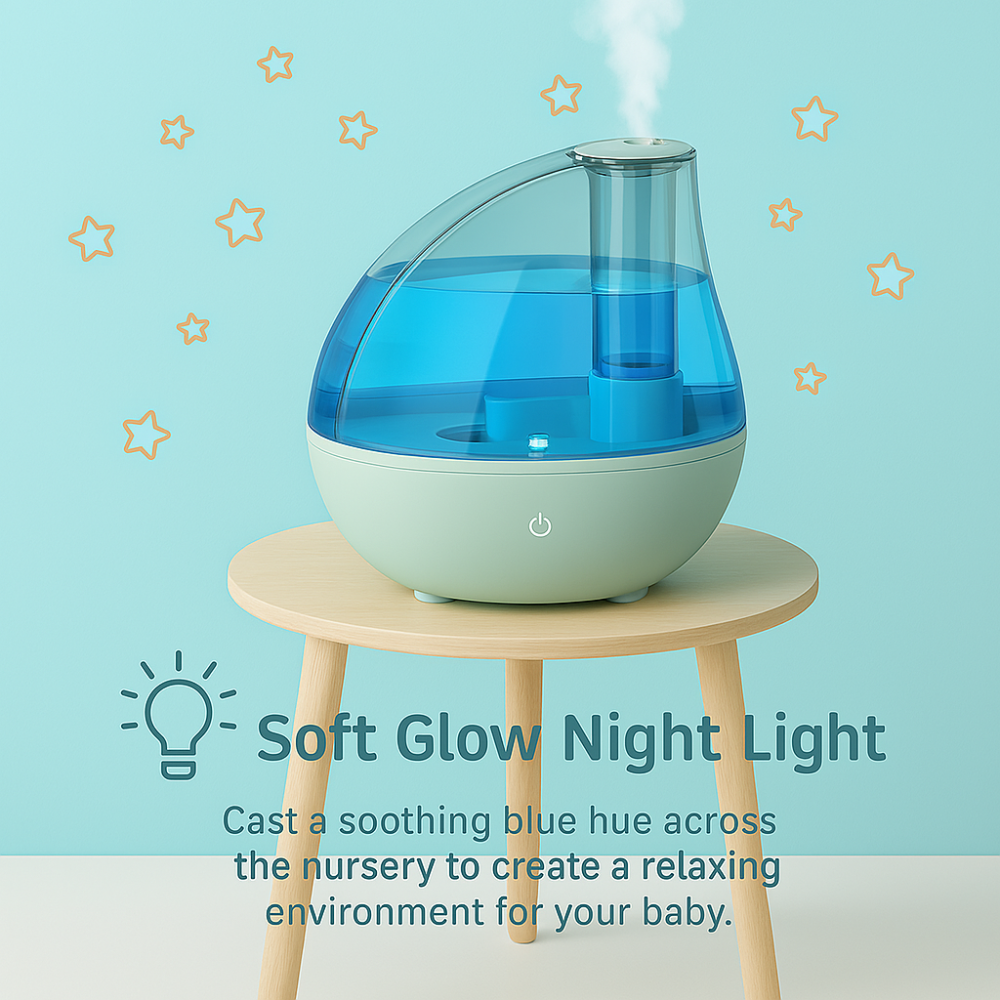 Ultrasonic Cool Mist Humidifier-Humiii