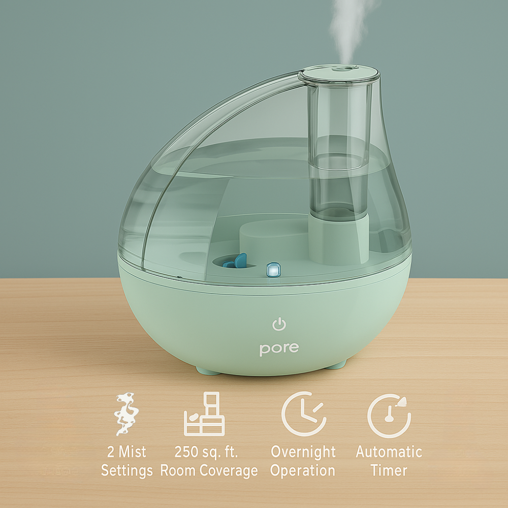 Ultrasonic Cool Mist Humidifier-Humiii