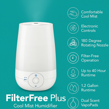 Cool Mist Filter Free Plus Humidifier-Humiii