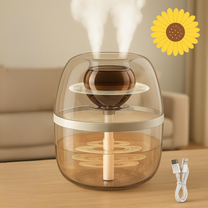 3L Humidifier Dual Nozzle USB Cool Mist Household Air Humidifier-Humiii
