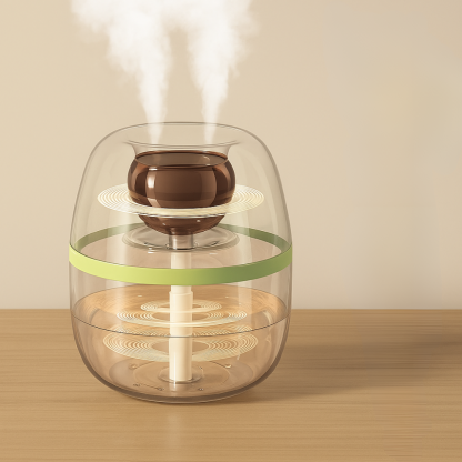 3L Humidifier Dual Nozzle USB Cool Mist Household Air Humidifier-Humiii