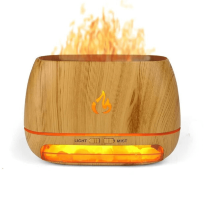 Flame Himalayan Salt Diffuser-Humiii