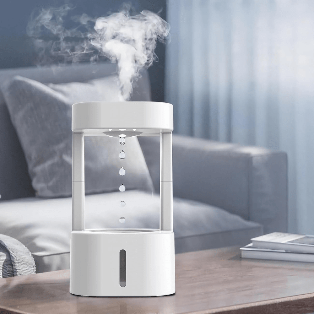 Anti Gravity Humidifier With Optical Illusion Cool Mist Diffuser-Humiii