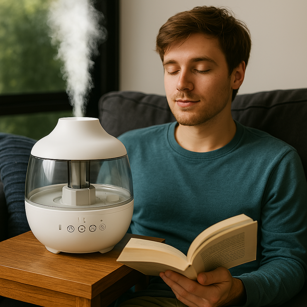 3 In 1 Ultrasonic Cool Mist Humidifier Ea-Humiii