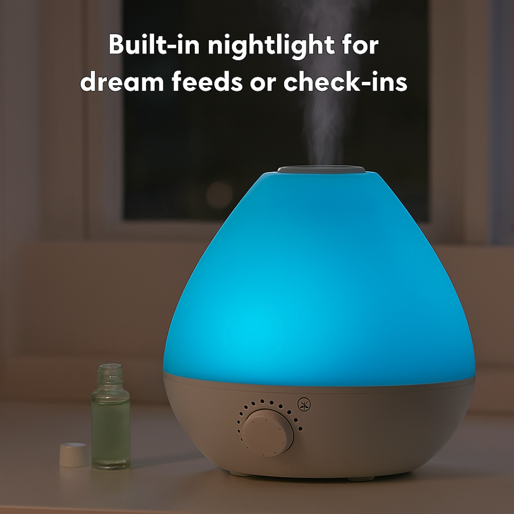 3 In 1 Humidifier With Diffuser And Nightlight-Humiii