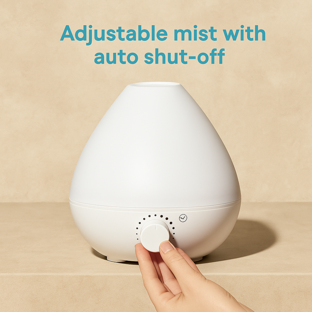 3 In 1 Humidifier With Diffuser And Nightlight-Humiii