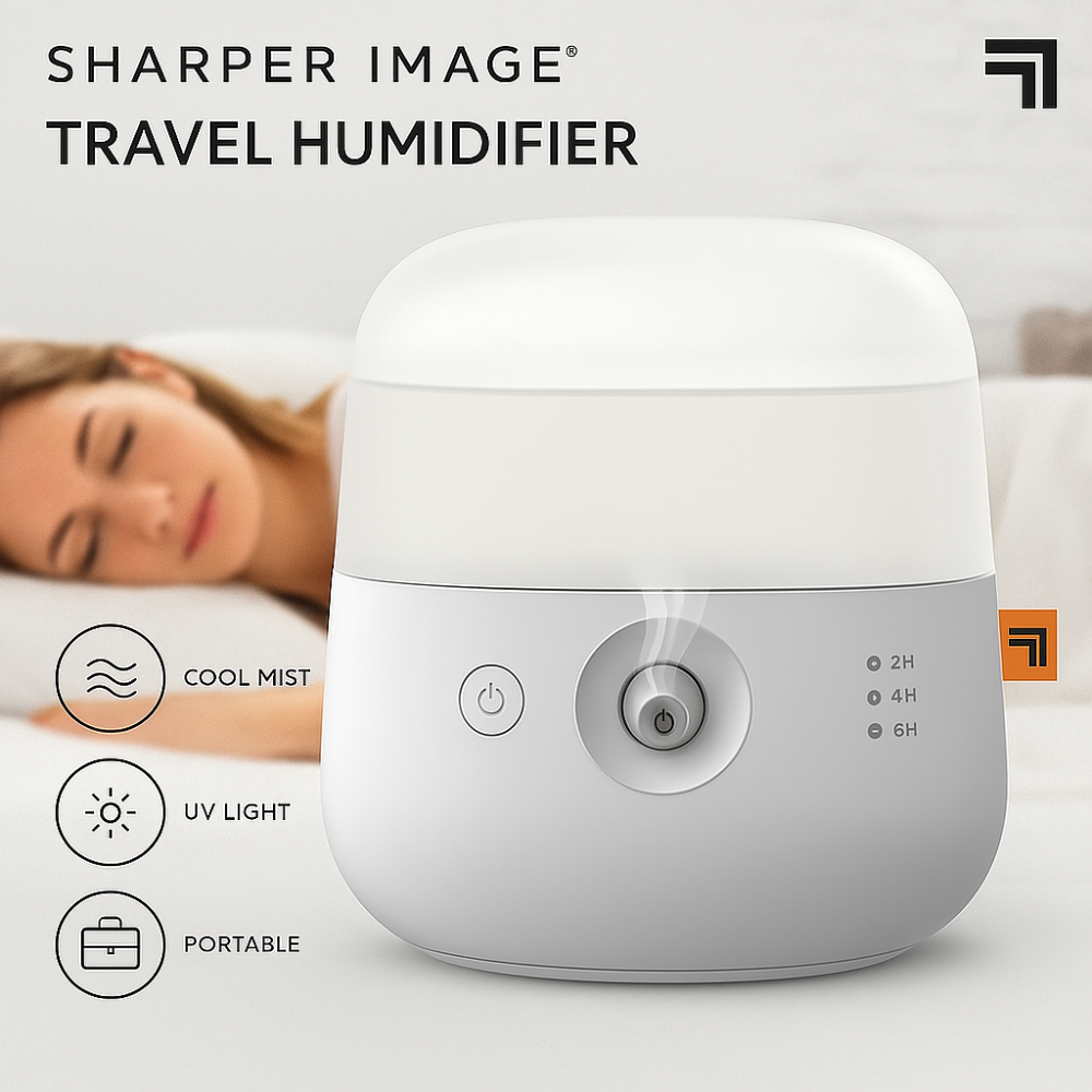Portable Travel Humidifier With USB Battery Powered-Humiii