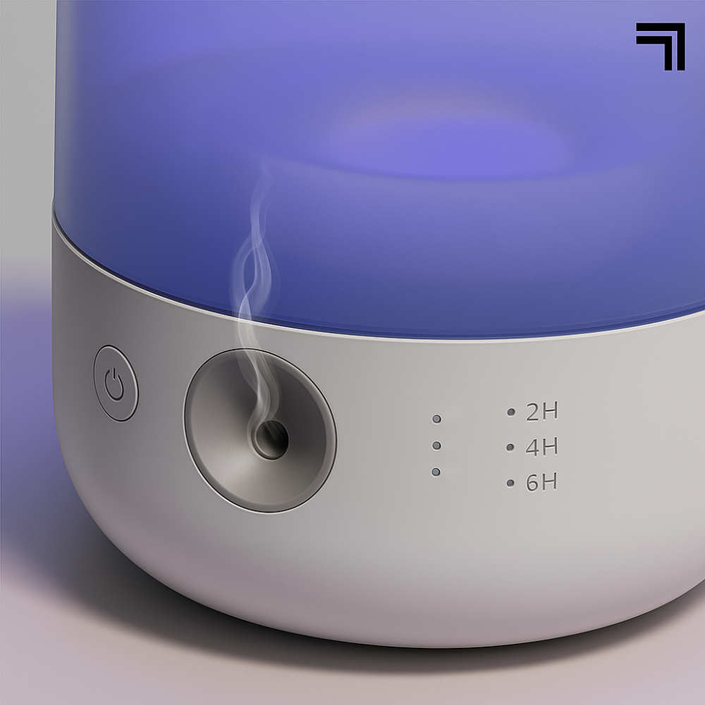 Portable Travel Humidifier With USB Battery Powered-Humiii