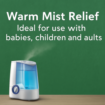 Warm Mist Humidifier 1-Gallon-Humiii