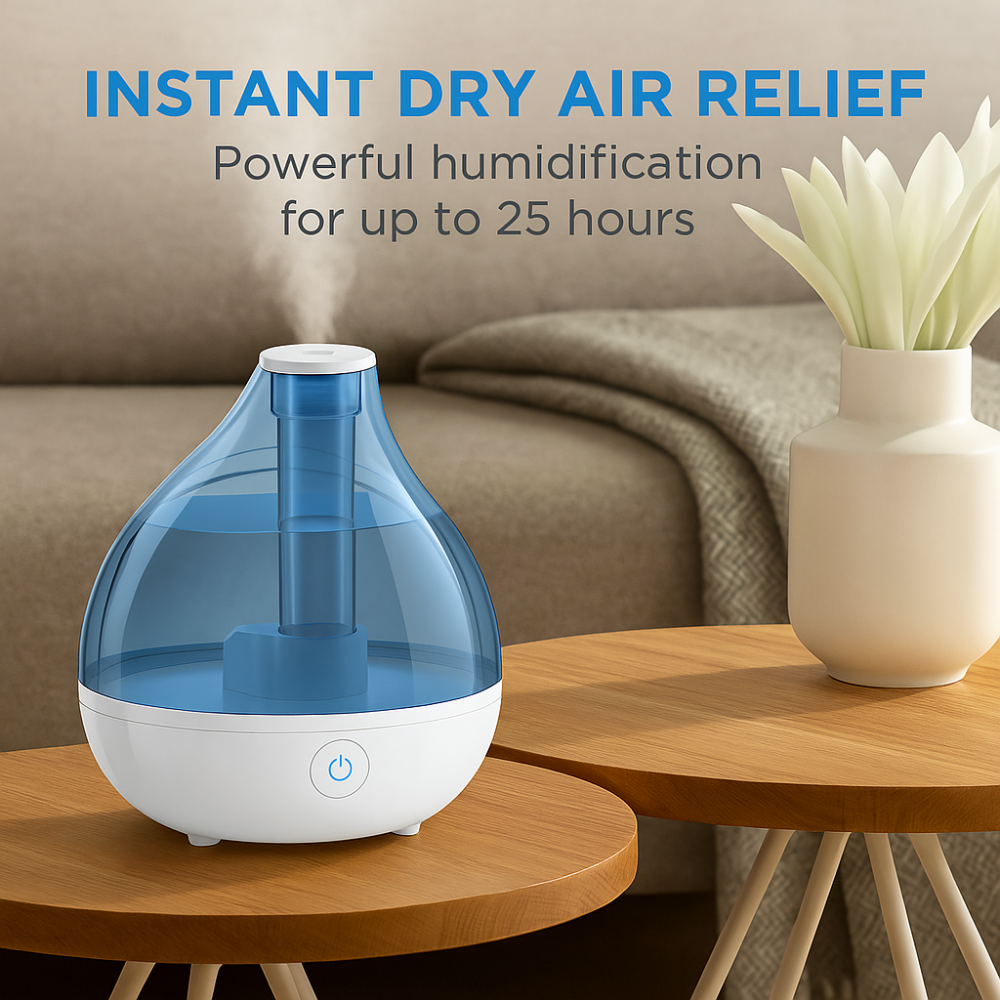 Ultrasonic Cool Mist Humidifier-Humiii