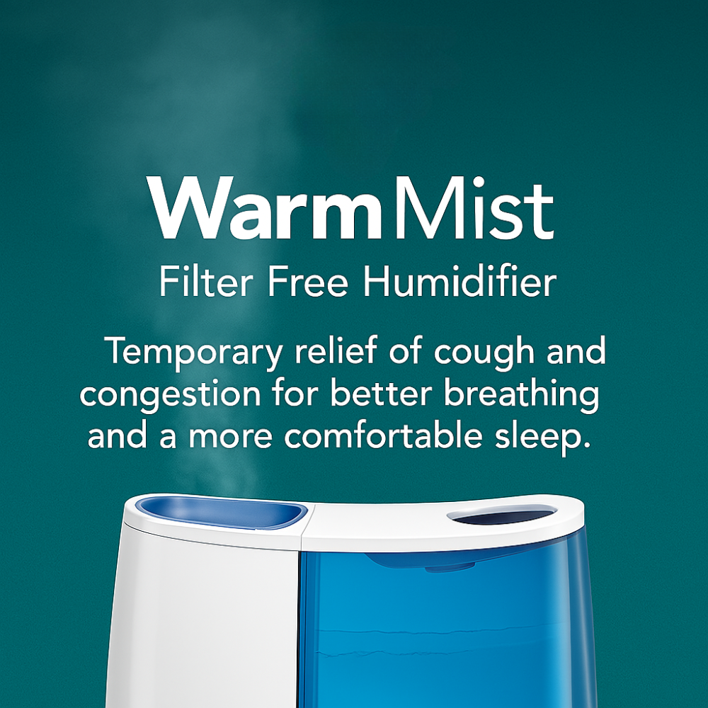Warm Mist Humidifier-Humiii