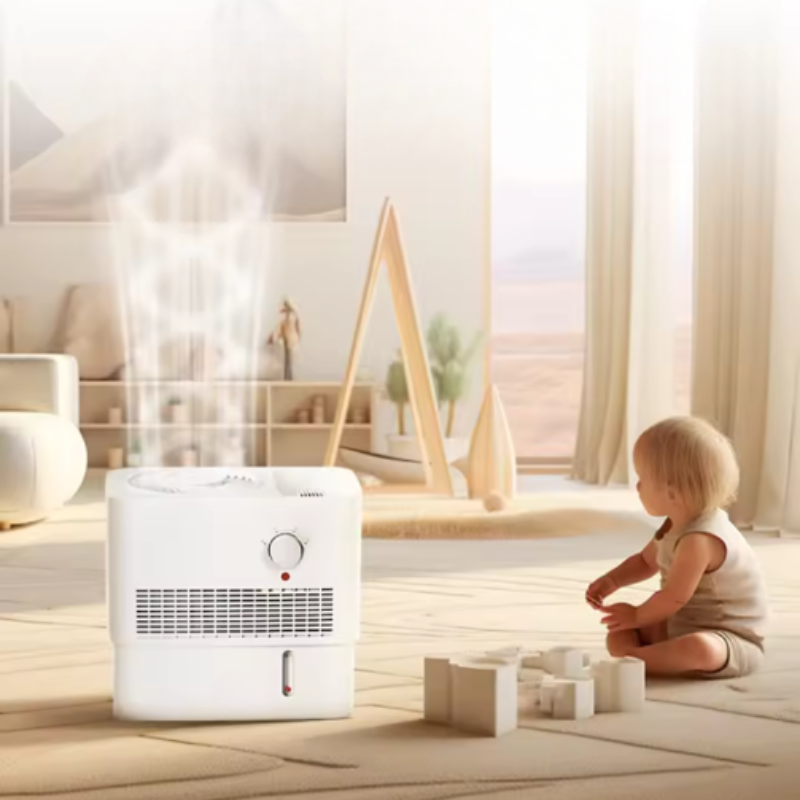 Fog-Free Humidifier - Quiet And Sterilizing For Use-Humiii