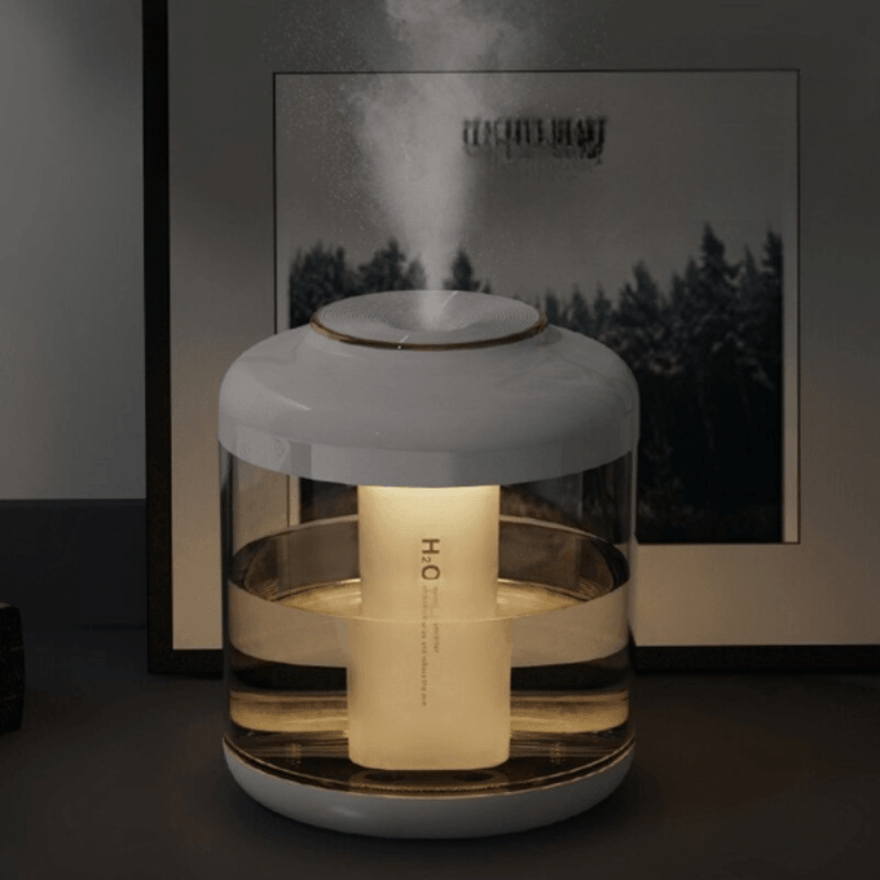 1.5L Portable Rechargeable Air Humidifier With Aroma Aromatherapy-Humiii