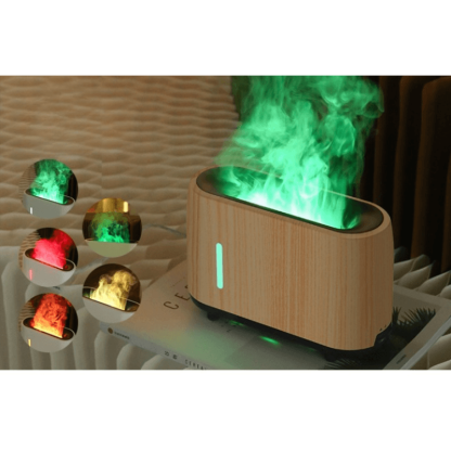 Flame Air Humidifier With Timer And Remote Control-Humiii