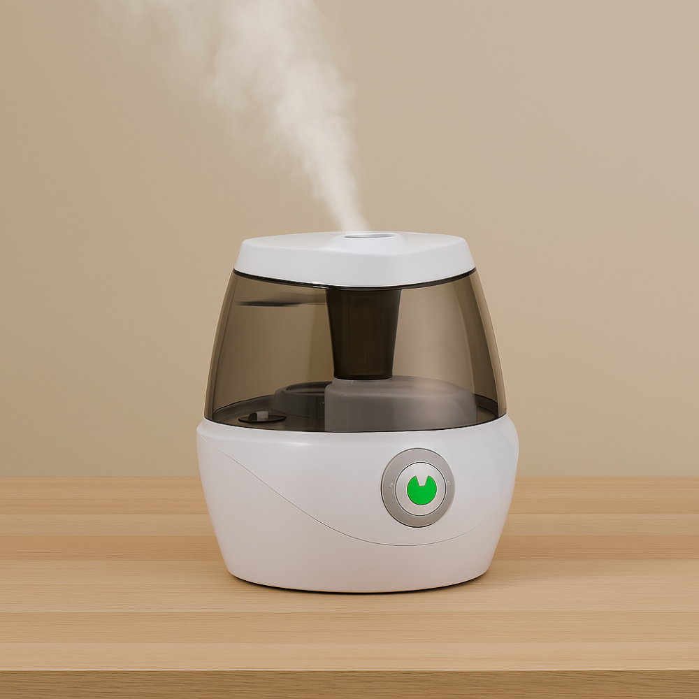 Compact Cool Mist Humidifier For Small Rooms And Filterless Design-Humiii