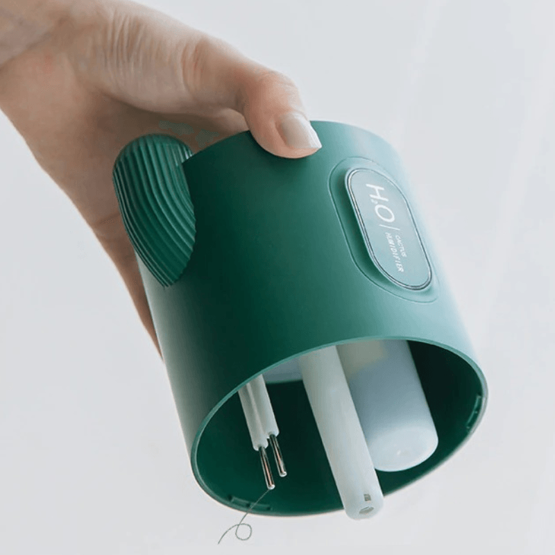 Portable  Air Humidifier With Ultrasonic Cactus Battery 330ml-Humiii