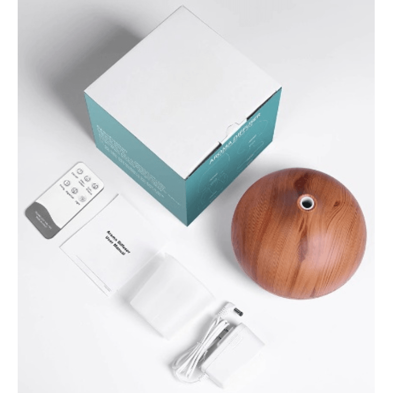 Remote Controlled Wood Grain Diffuser – Efficient and Quiet-Humiii