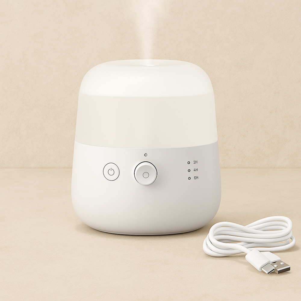 Portable Travel Humidifier With USB Battery Powered-Humiii