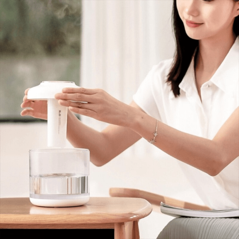 1.5L Portable Rechargeable Air Humidifier With Aroma Aromatherapy-Humiii