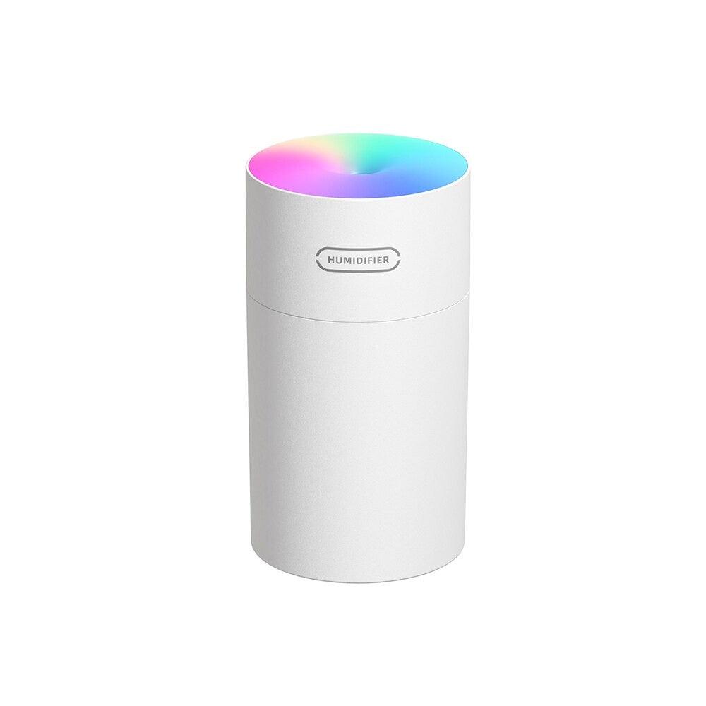 LED Lights Ultrasonic Air Humidifier With Mist And USB Port-Humiii