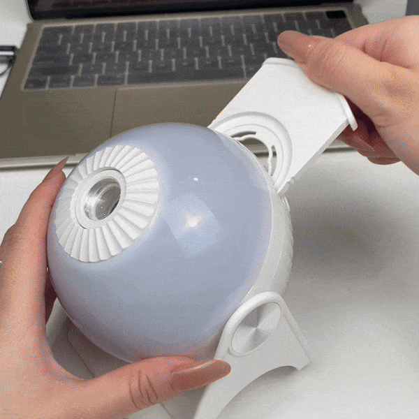 Holy Projection Device With Inspirational Display Slides - Solar Flame Torch